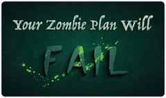 Zombie Plan Fail Playmat - Burtram Anton - Mockup