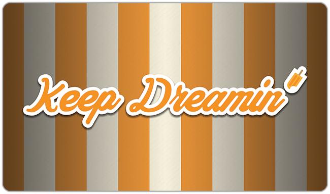 Keep Dreamin' Playmat - Cameron Anderson - Mockup