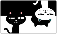 Cats Noir Playmat - Carbon Beaver - Mockup