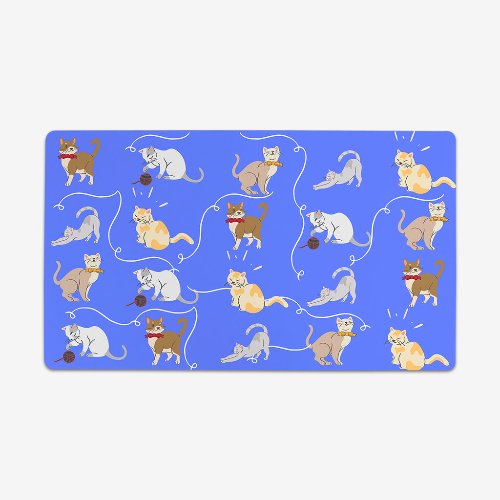 Cute Tabbies Playmat - Carbon Beaver - Mockup