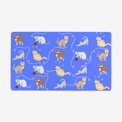 Cute Tabbies Playmat - Carbon Beaver - Mockup