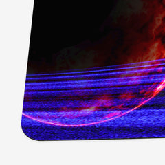 Neon Exoplanet Playmat - Carbon Beaver - Corner