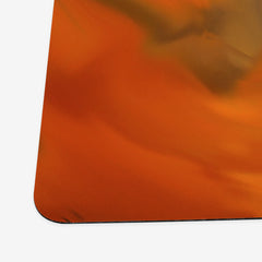 Orange Fusion Playmat - Carbon Beaver - Corner 