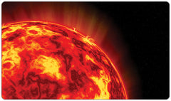 The Rising Red Sun Playmat - Carbon Beaver - Mockup