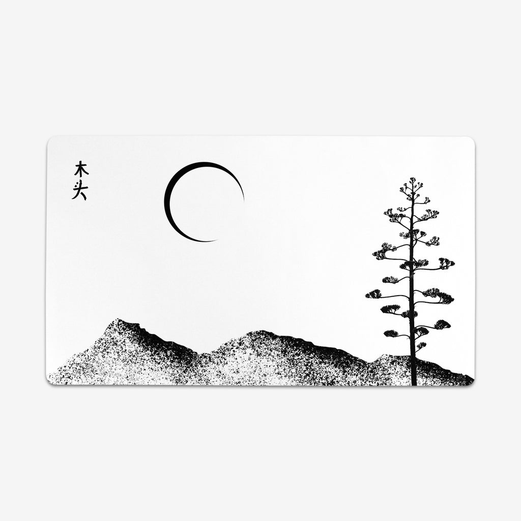 Tree Shadow Playmat - Carbon Beaver - Mockup