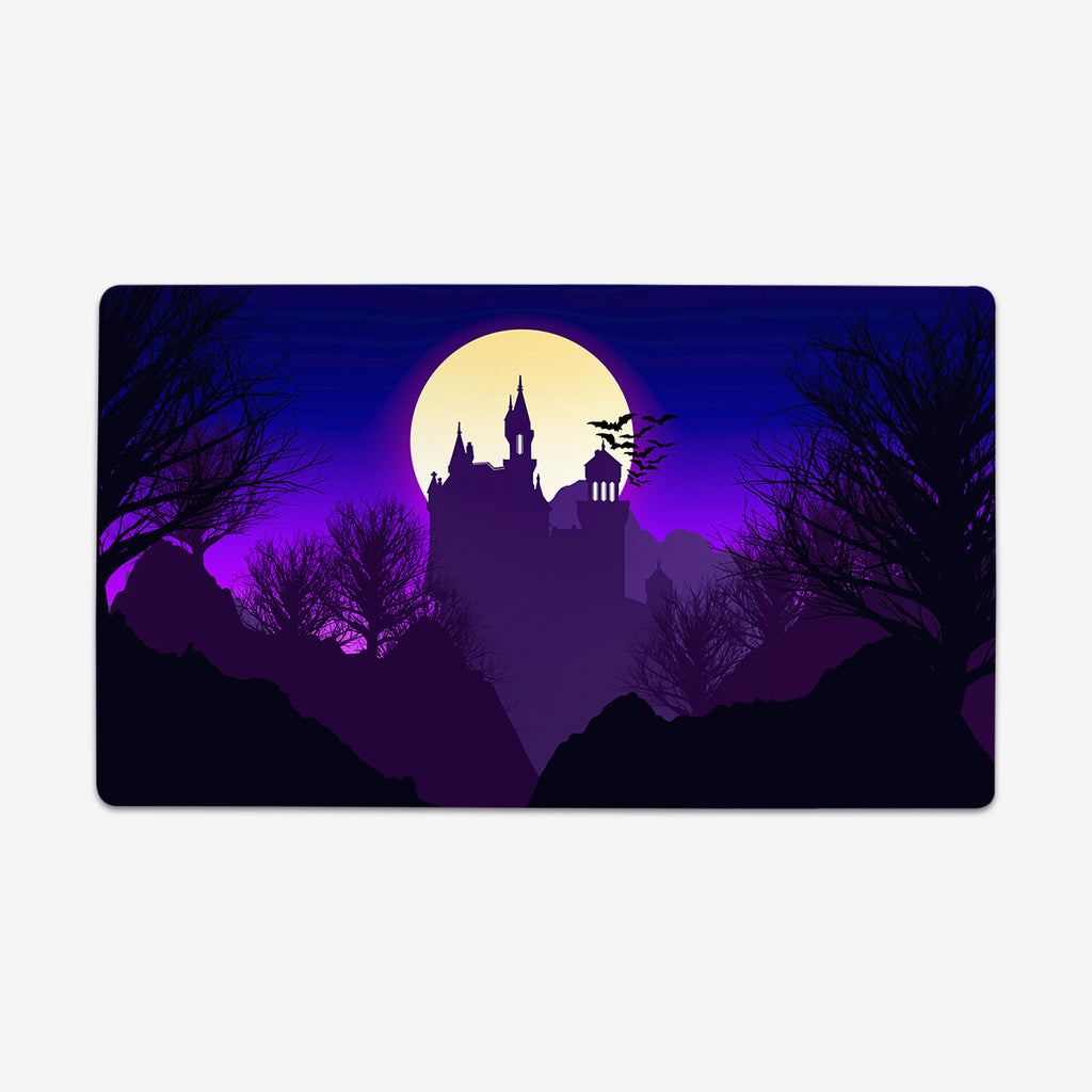 Vampire Castle Playmat - Carbon Beaver - Mockup - Purple