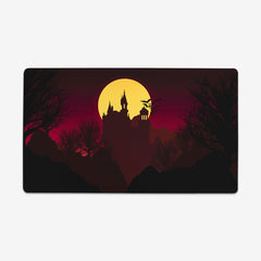 Vampire Castle Playmat - Carbon Beaver - Mockup - Red