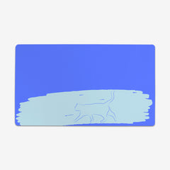 Walking Cat Playmat - Carbon Beaver - Mockup