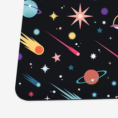 Fly Through Space Playmat - Carly Watts - Corner