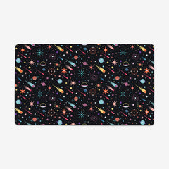 Fly Through Space Thin Desk Mat - Carly Watts - Mockup