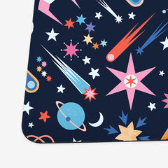 Starbursts Thin Desk Mat - Carly Watts - Corner