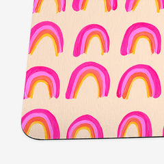 Rainbow Collection Pattern Playmat - CatCoq - Corner - Pink 
