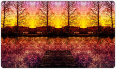 Lake Rosemound Sunset Playmat - Chloe Janowski - Mockup