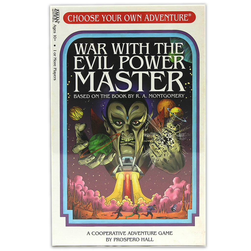Choose Your Own Adventure: Ware With the Evil Power Master - Asmodee USA - Front