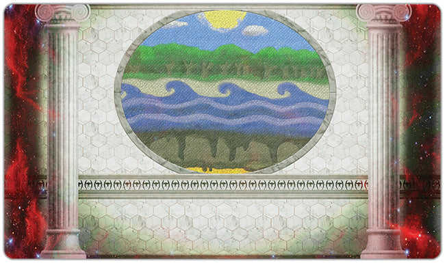 Greek Mosaic Playmat - Chris Herrington - Mockup