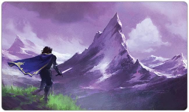 Snowy Mountain the Final Peak Playmat - Christopher Pariano - Mockup