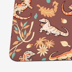Autumn Geckos Playmat - Colordrilos - Corner - Light Brown