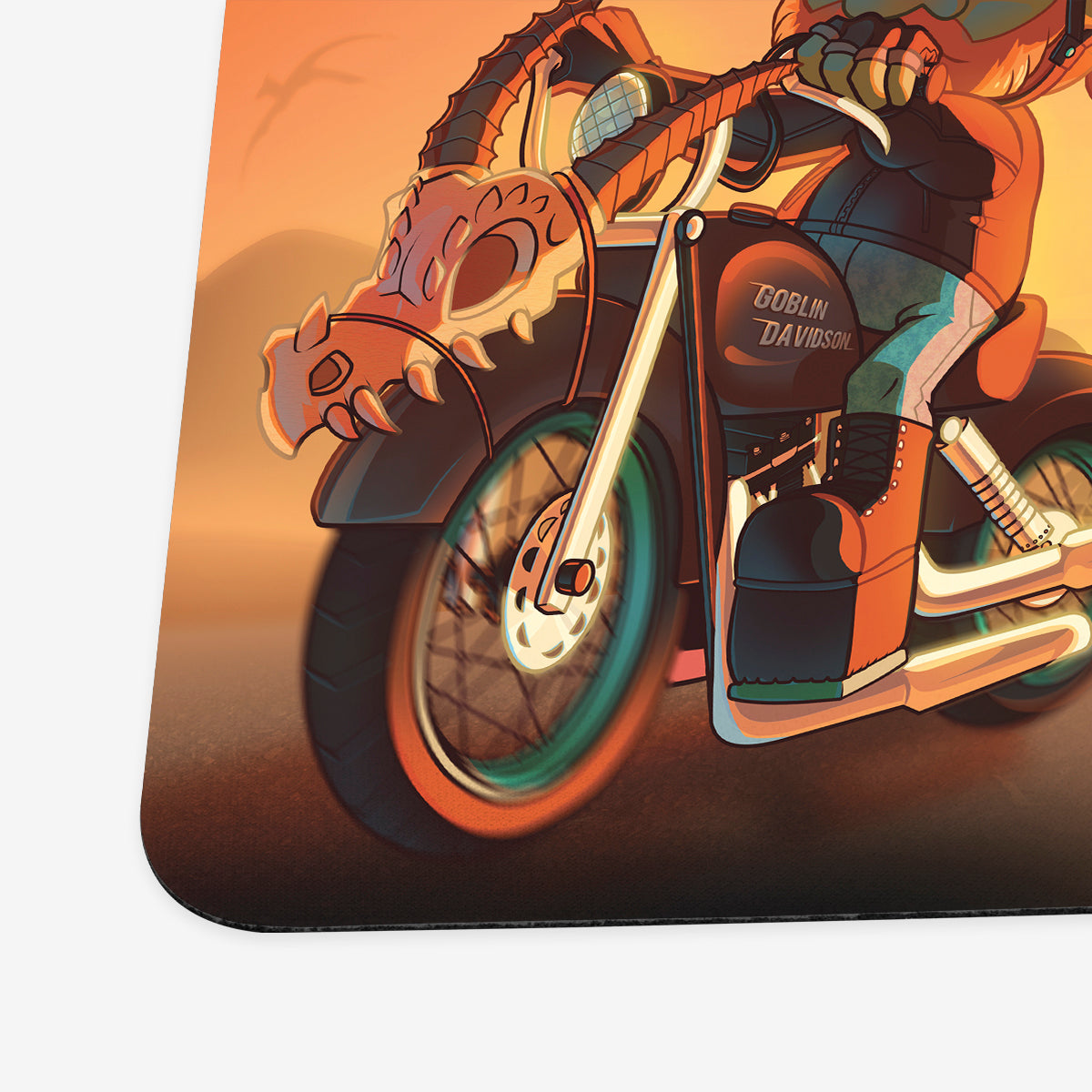 Biker Goblin Playmat - Trading Card Games | Inked Gaming