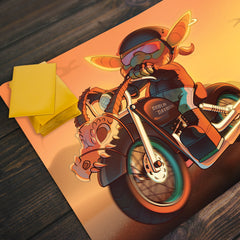 Biker Goblin Playmat