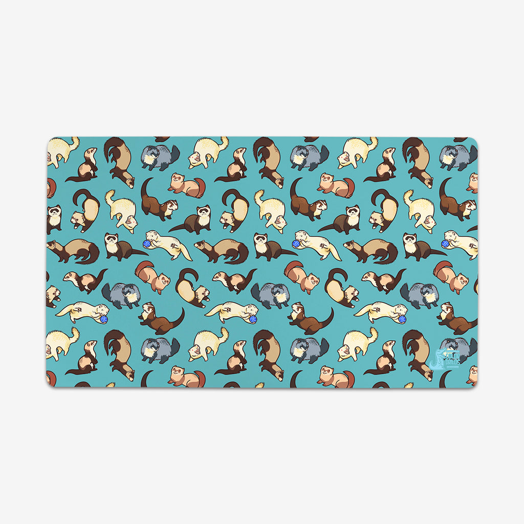 Ferrets Playmat - Colordrilos - Mockup