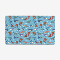 Sharks Playmat - Colordrilos - Mockup - LightBlue