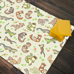 Spring Geckos Playmat