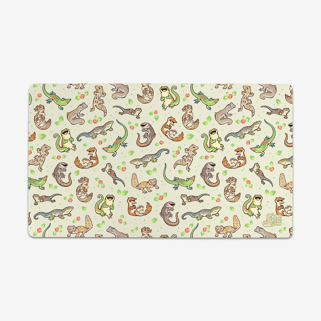 Spring Geckos Playmat - Colordrilos - Mockup