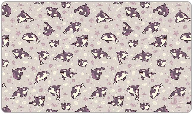 Orcas Thin Desk Mat - Colordrilos - Mockup