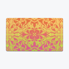 Psychedelic Daffodils Thin Desk Mat