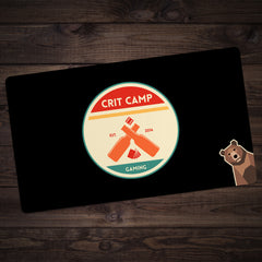 Crit Camp Black Playmat