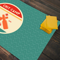 Crit Camp Green Playmat