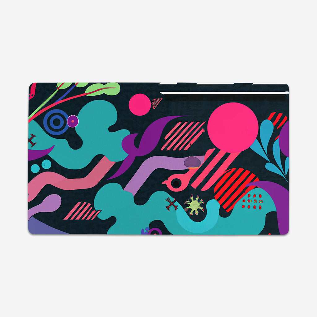Cyberspace Shapes Playmat Inked Gaming