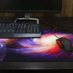 Entangled In Space Thin Desk Mat