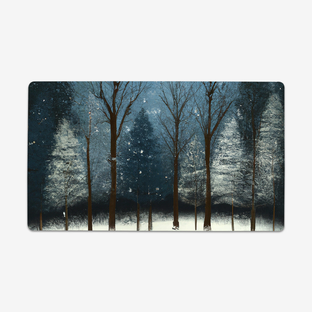 Forest In The Snow Playmat