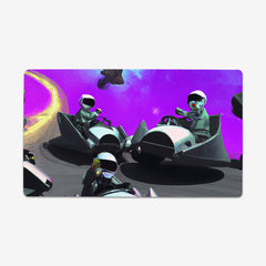 Hovercars In Space Thin Desk Mat