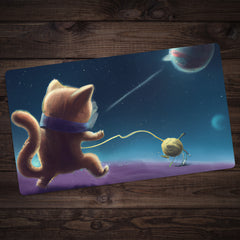 Invasion of The Yarn Monsters Playmat