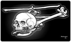 Skelecopter Playmat - DSArt - Mockup - Glow