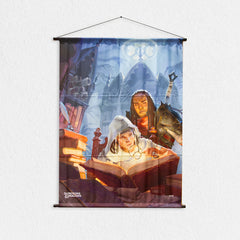 Dungeons & Dragons: Candlekeep Mysteries Wall Scroll - Wizards of the Coast - Mockup