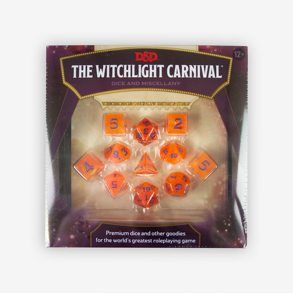 Dungeons & Dragons Witchlight Carnival Dice & Miscellany - Wizards of the Coast - Dice