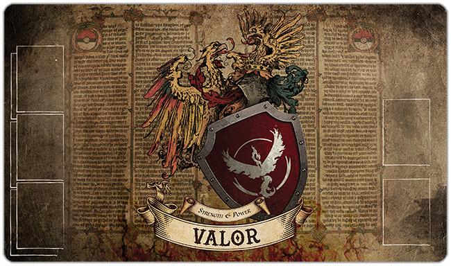 Valor Shield Playmat - Daniel Clark - Mockup
