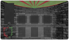 The Wall Playmat - Daniel Green - Mockup - Pink - Green