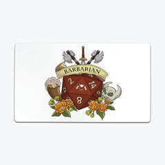 Barbarian D20 Playmat