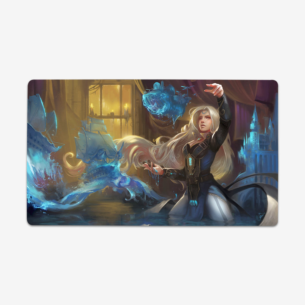 Ethama, Water Sculptor Playmat - Dave Greco - Mockup