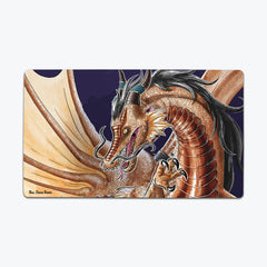 Regal Copper Dragon Playmat
