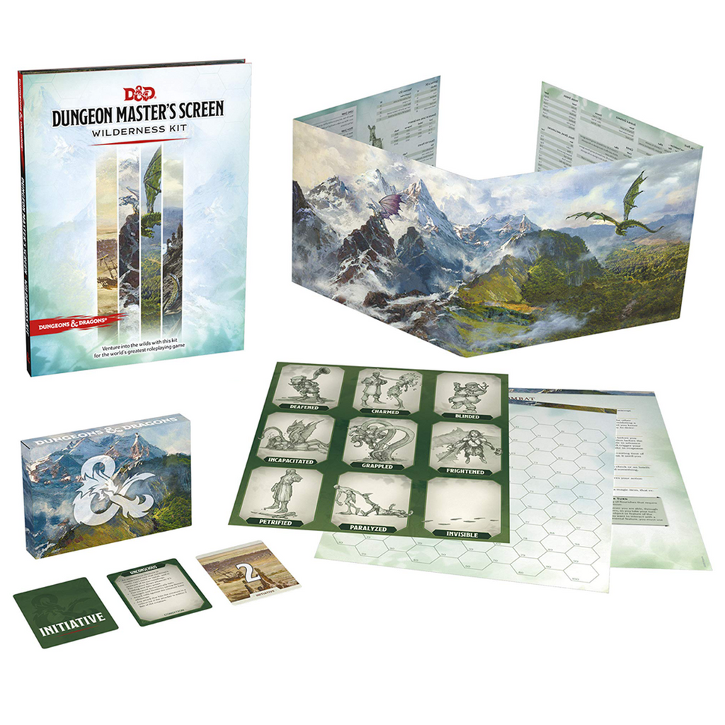 Dungeons & Dragons: Dungeon Master's Screen Wilderness Kit - Wizards of the Coast