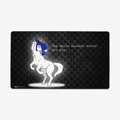 YASD - White Unicorn Butts Playmat - DokiMats - Mockup