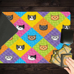 Doodle Cat Pattern Playmat