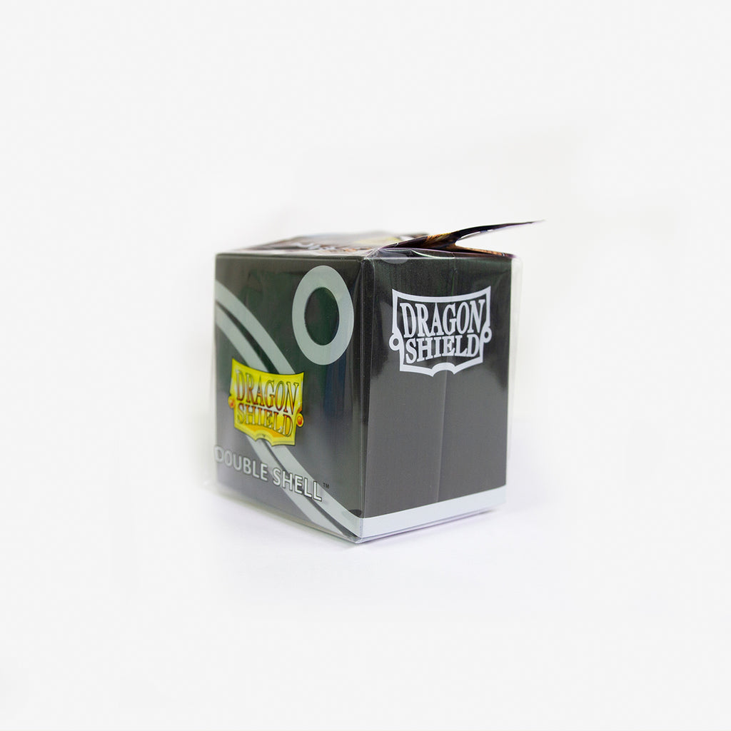 Dragon Shield Double Shell Commander Deck Box - Inked Gaming - Deck Box - Black