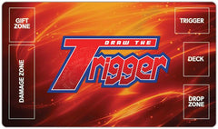 Draw the Trigger Playmat - Draw the Trigger - Mockup - Flaming