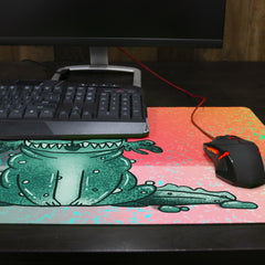 The Green Pibbletoad Thin Desk Mat